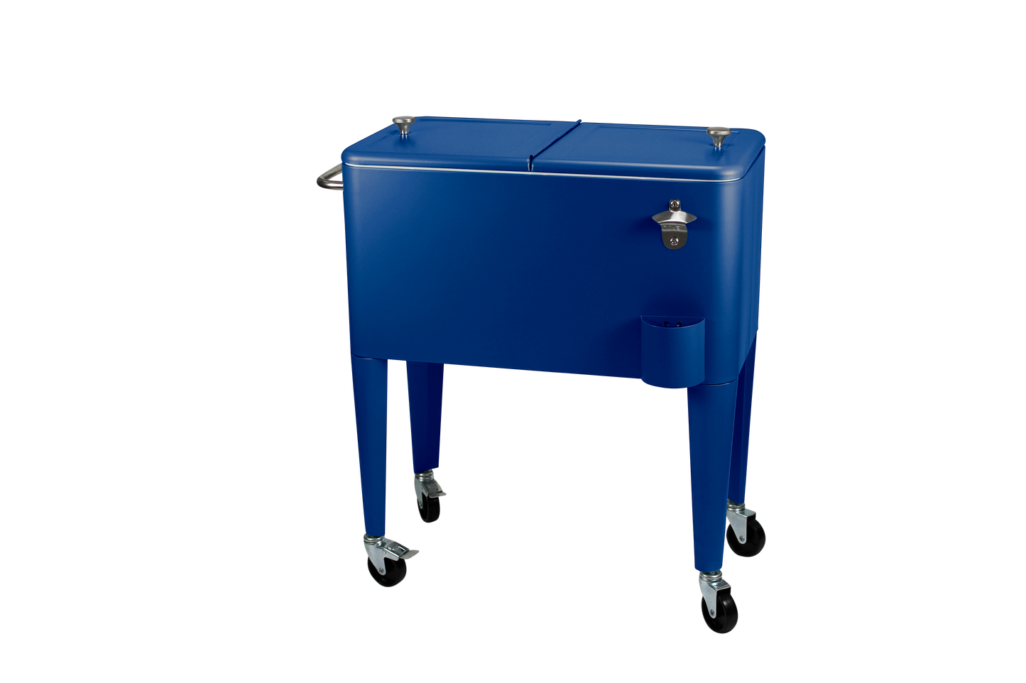 Kailua Cooler - Patio Cooler, American Cool Box, Refrigerated Truck, Party Drinks Cooler, Blue