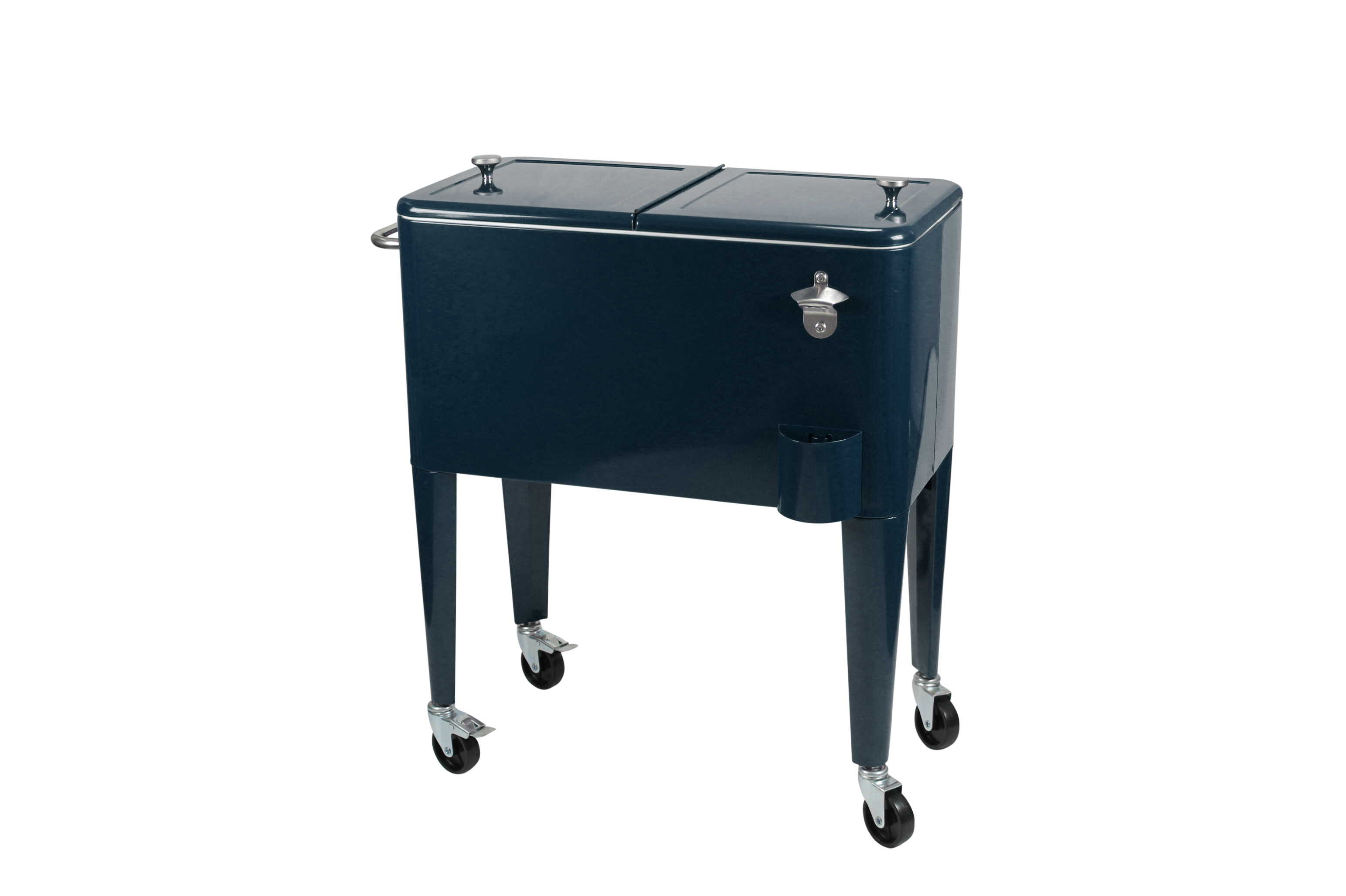 Kailua Cooler - Frigorifero Portatile Per Bevande Con Carrello Mobile, Perfetto Per Feste E Eventi - Foto 8