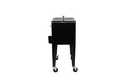 Kailua Cooler - Patio Cooler, American Cool Box, Refrigerated Truck, Party Drinks Cooler, Black