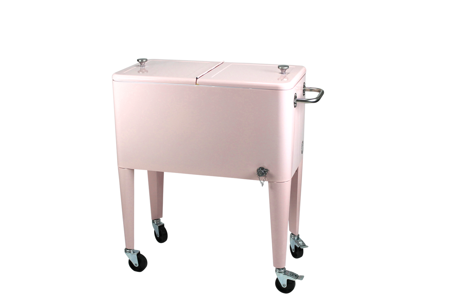 Kailua Cooler - Patio Cooler, American Cool Box, Refrigerated Truck, Party Drinks Cooler, Pink