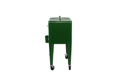 Kailua Cooler - Patio Cooler, American Cool Box, Refrigerated Truck, Party Drinks Cooler, Racing Green